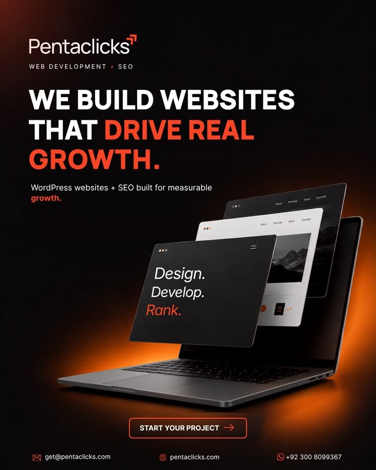 WHY CHOOSE US WordPress Web Design SEO For Business Growth Pentaclicks 1